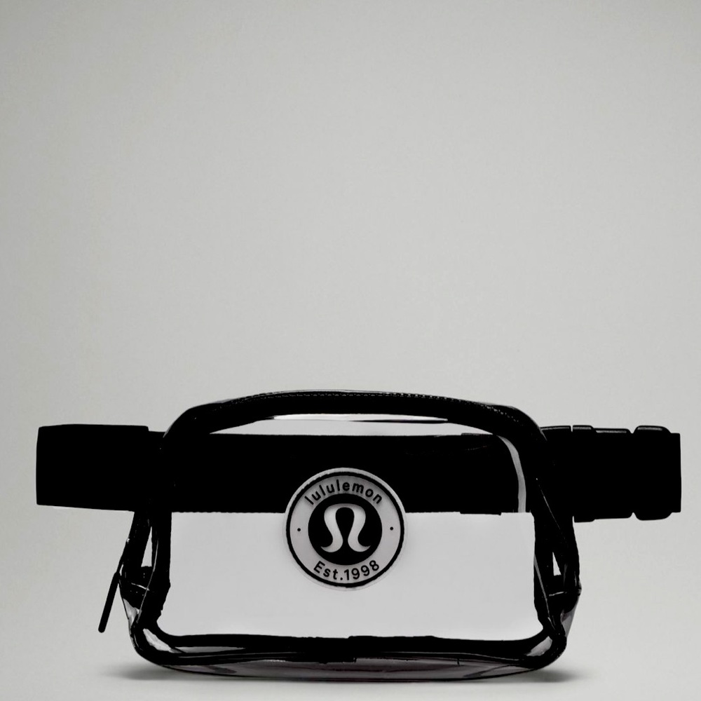 🍋 LULULEMON 💕 Clear Belt Bag 1L RARE